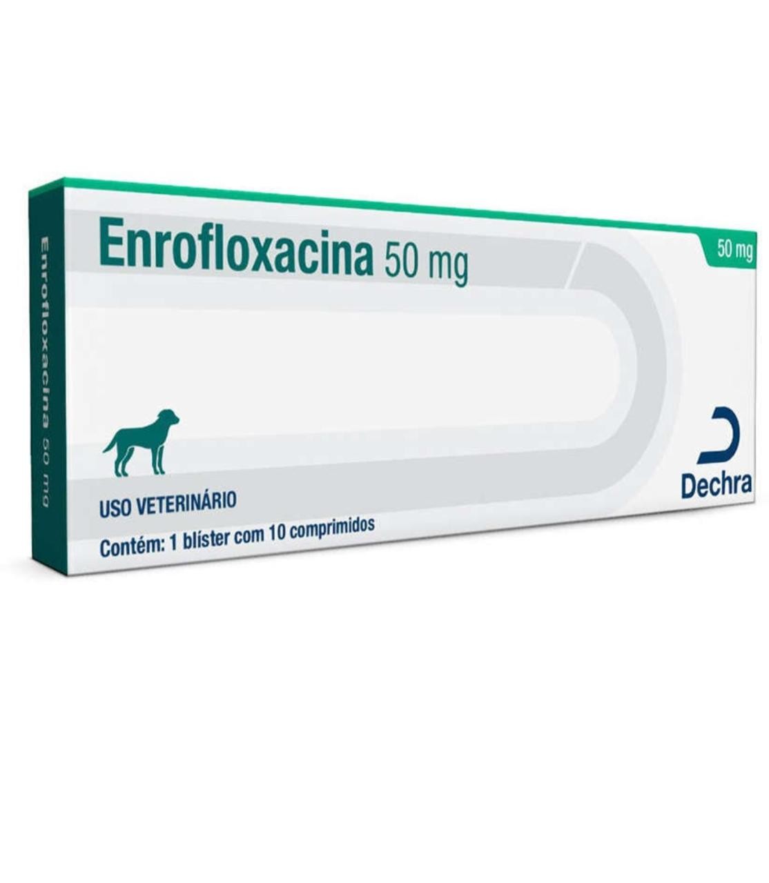 Enrofloxacina 50MG 10comp