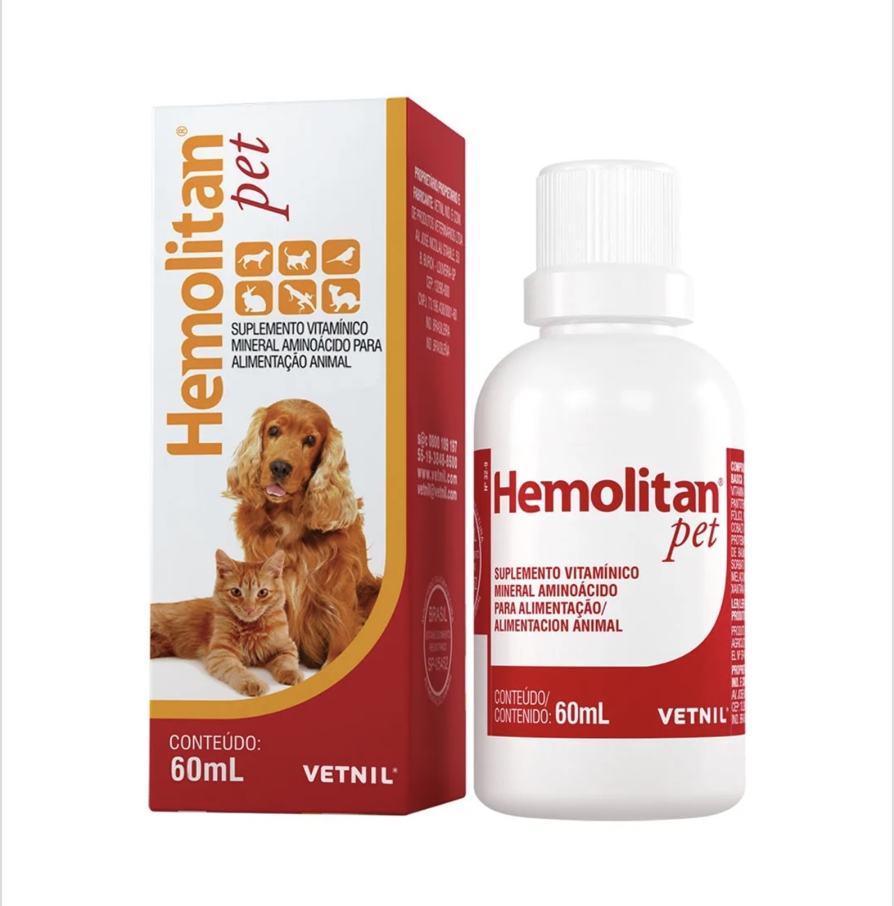 Hemolitan Pet Vetnil 60ML