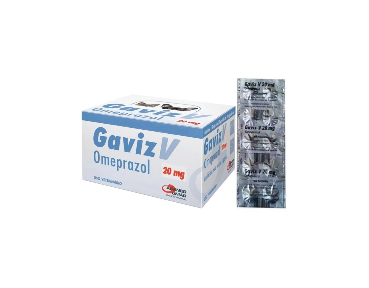 Gaviz V 20mg cartela com 10cp